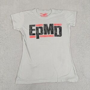 EPMD Shirt Womens‎ Extra Large Gray Hip Hop Rap Group Control Distressed Tee XL
